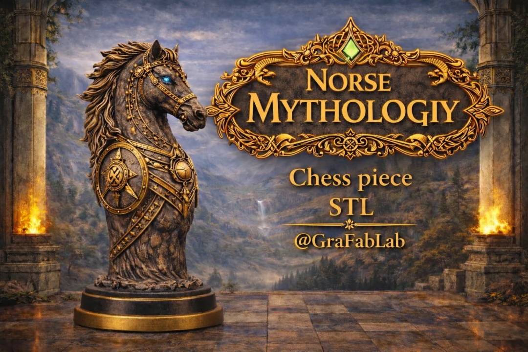 GraFabLab Chess 49 — Knight