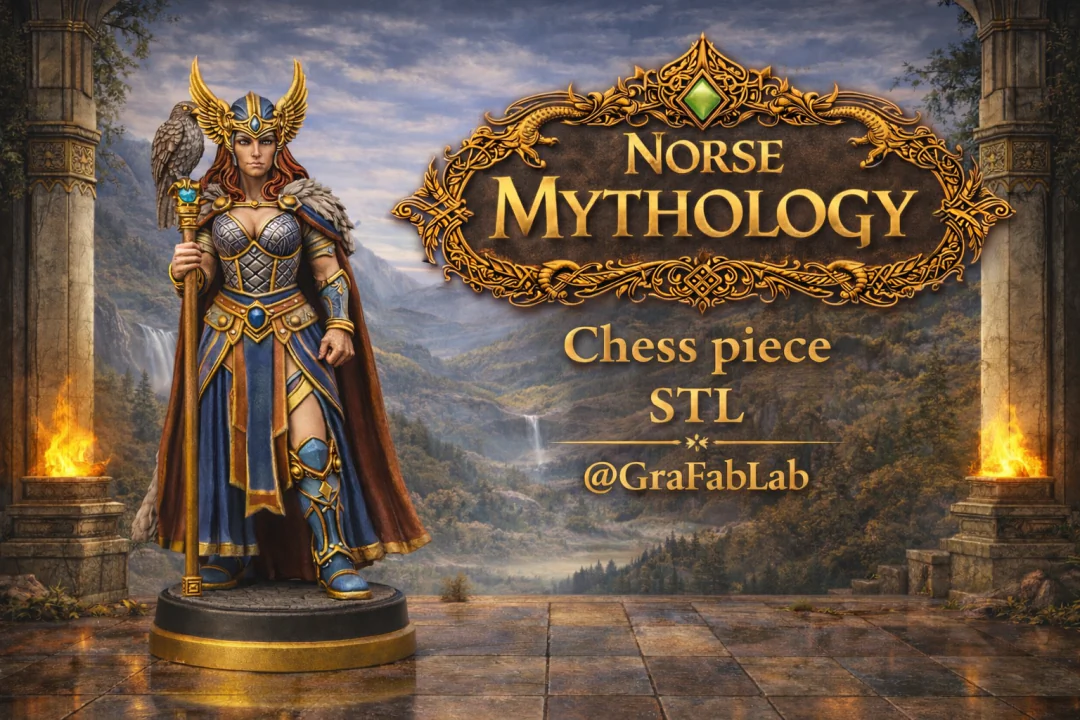 GraFabLab Chess 49 — Queen