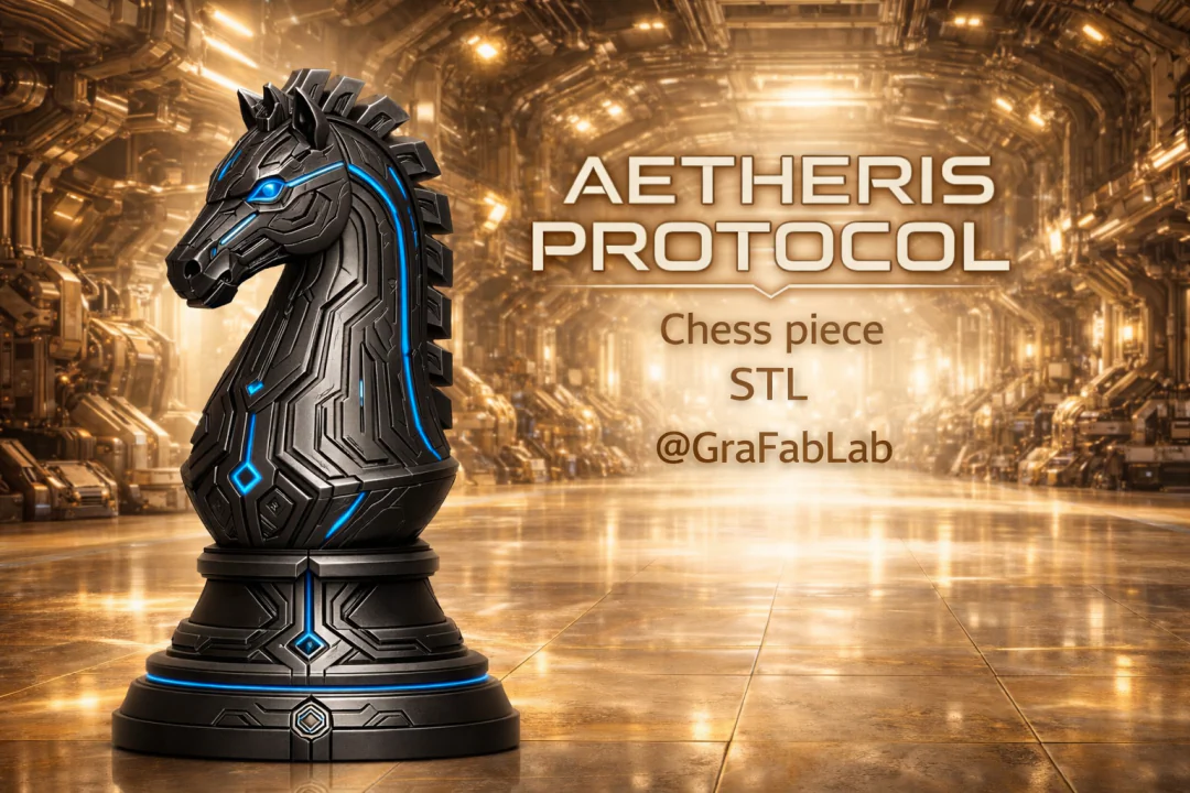 GraFabLab Chess 51 — Knight