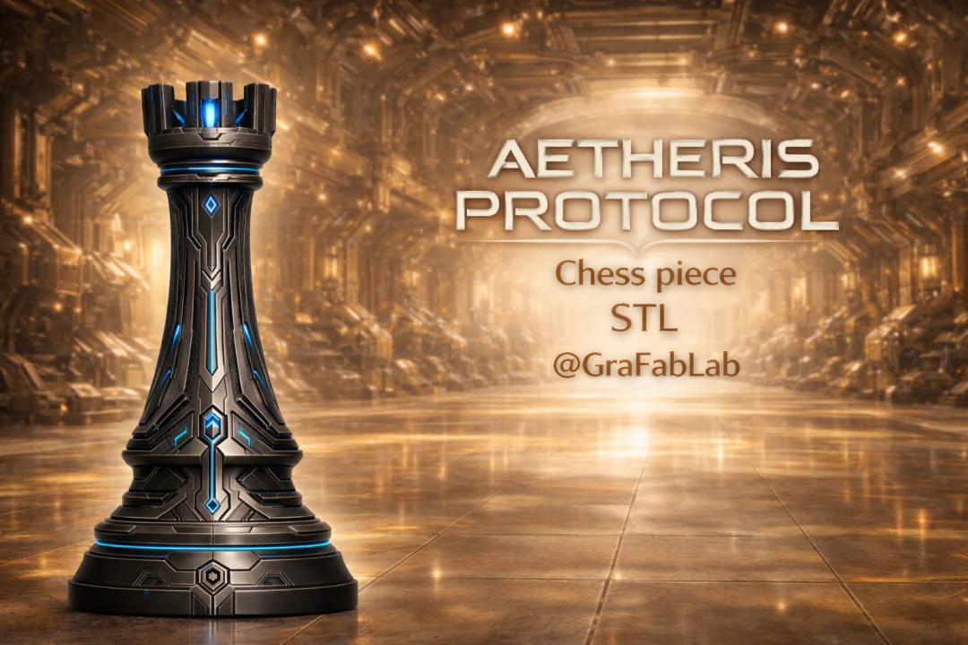 GraFabLab Chess 51 — Rook