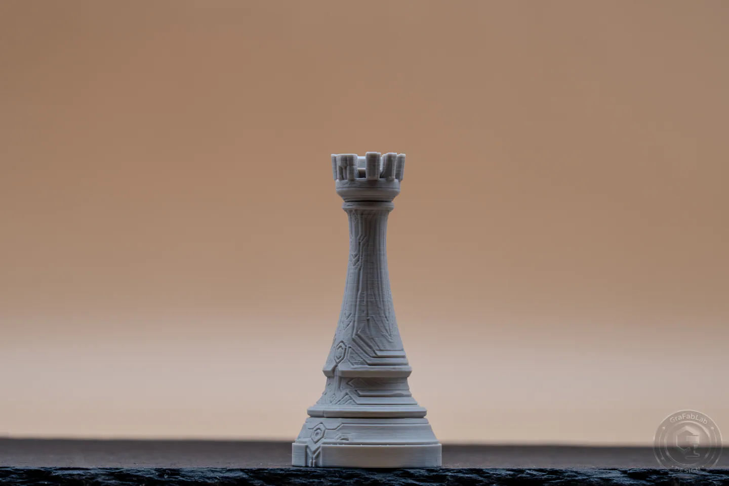 GraFabLab Chess 51 — Rook — Photo C