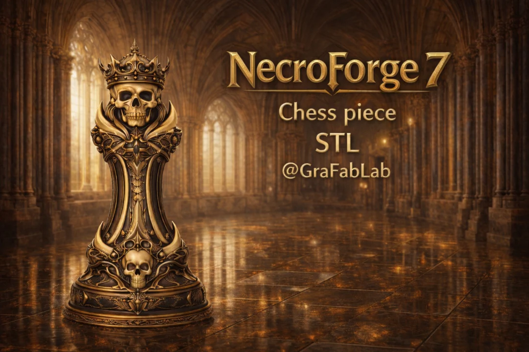 GraFabLab Chess 52 — King