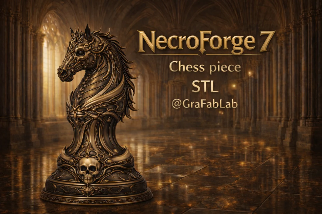 GraFabLab Chess 52 — Knight