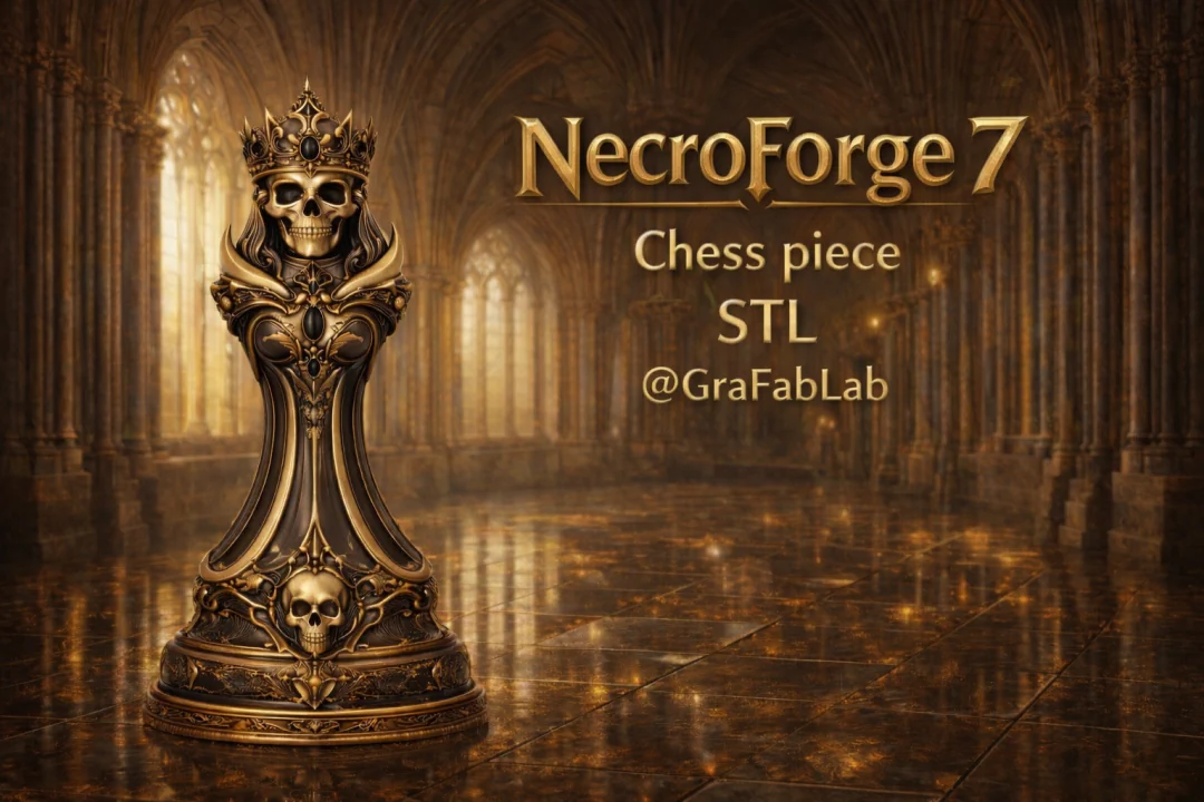 GraFabLab Chess 52 — Queen