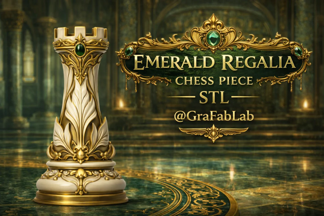 GraFabLab Chess 57 — Rook