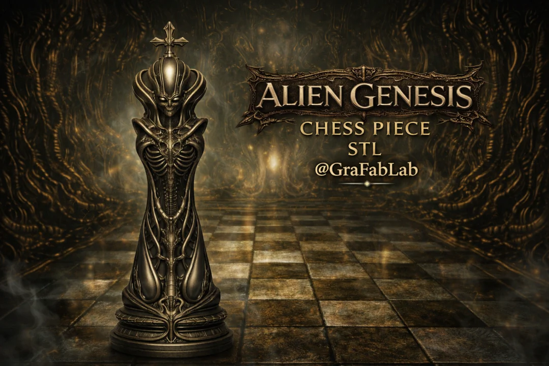 GraFabLab Chess 58 — King