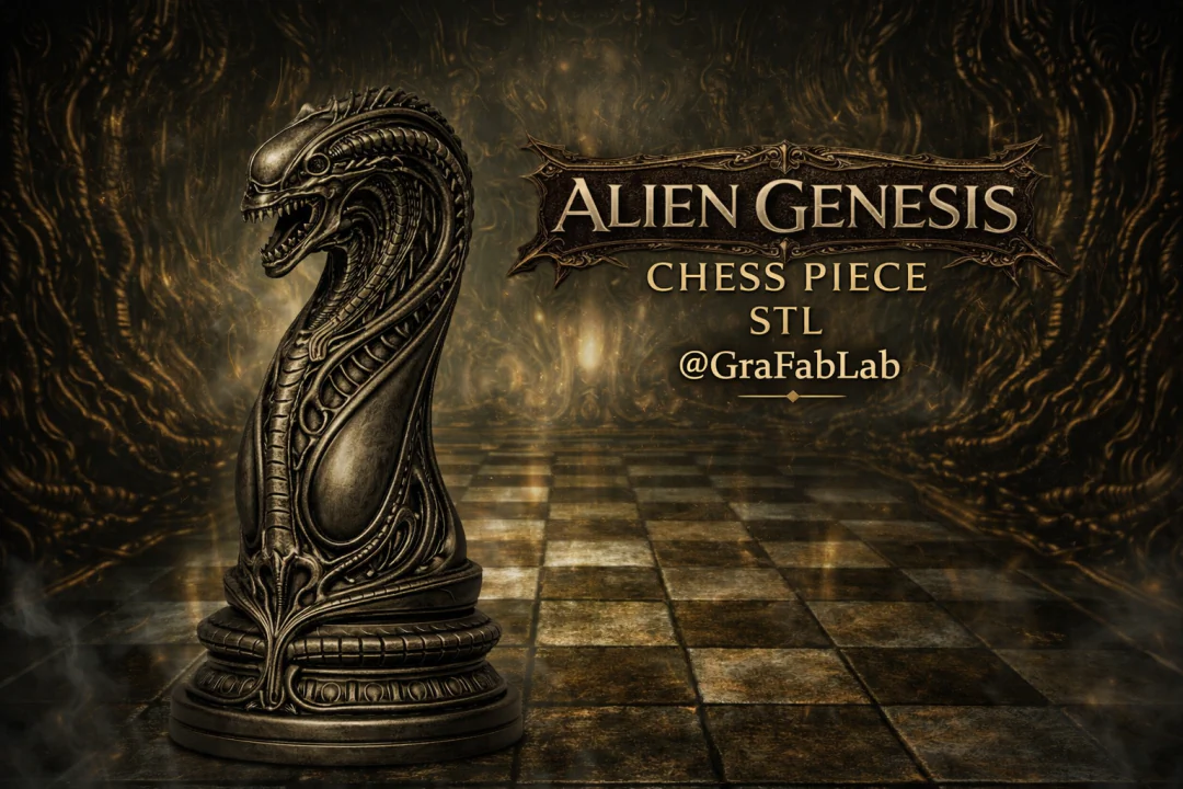 GraFabLab Chess 58 — Knight