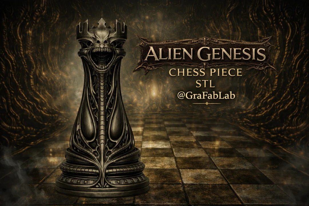 GraFabLab Chess 58 — Rook