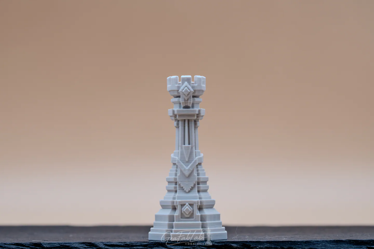 GraFabLab Chess 60 — Rook — Photo A