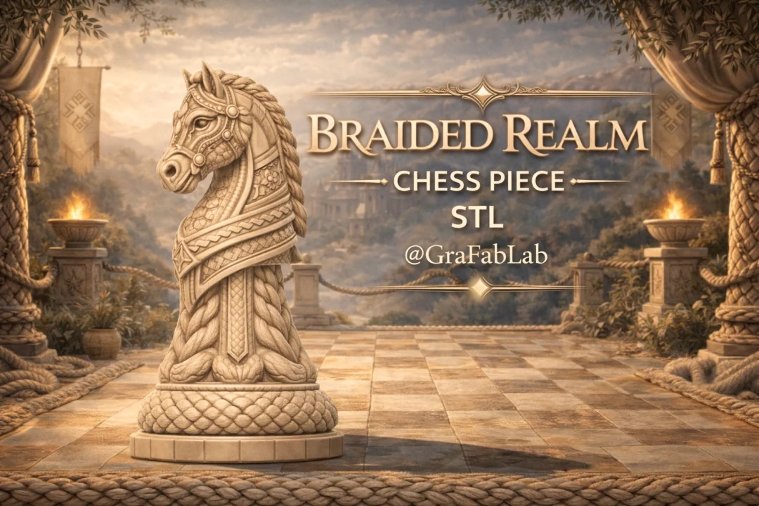 GraFabLab Chess 61 — Knight