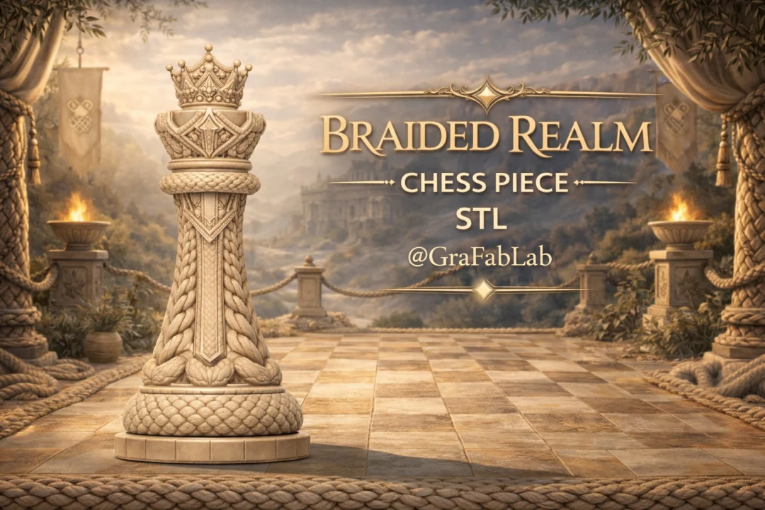 GraFabLab Chess 61 — Queen