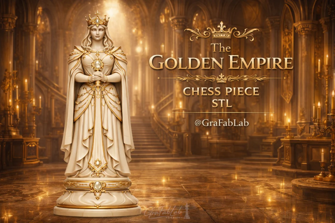 GraFabLab Chess 62 — Queen