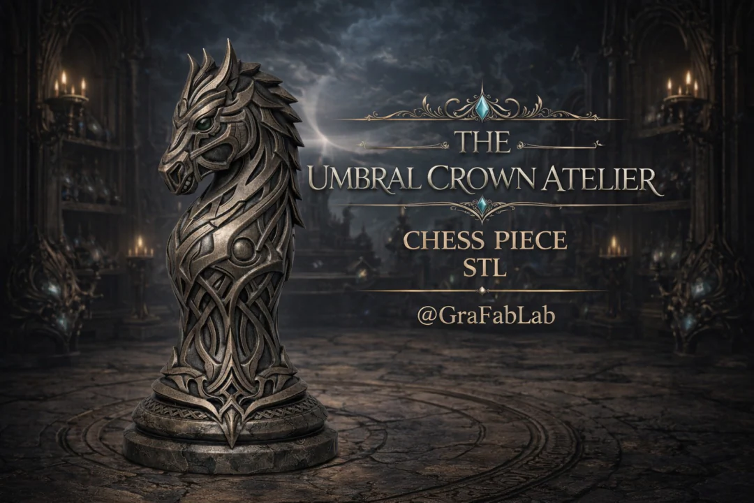 GraFabLab Chess 65 — Knight