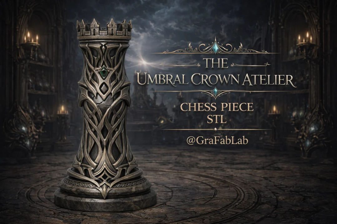 GraFabLab Chess 65 — Rook