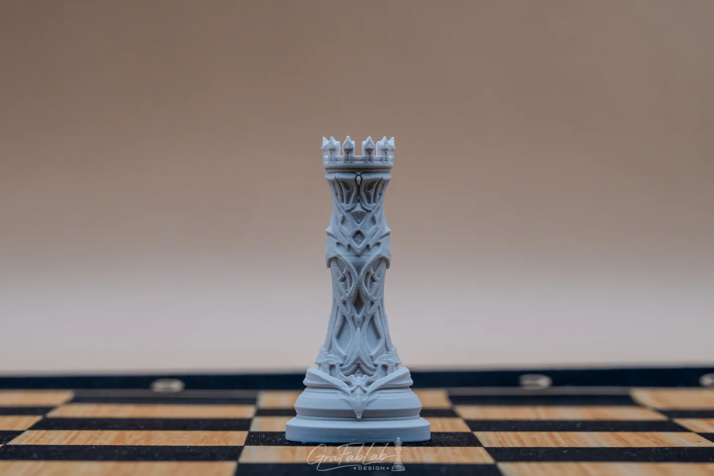 GraFabLab Chess 65 — Rook — Photo A