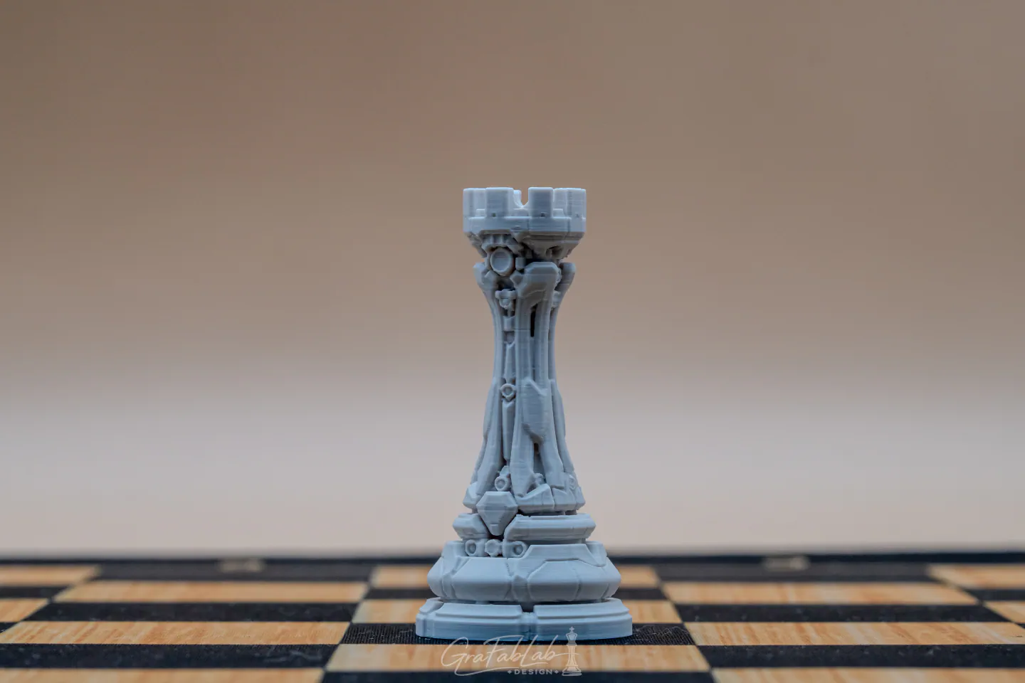 GraFabLab Chess 66 — Rook — Photo C