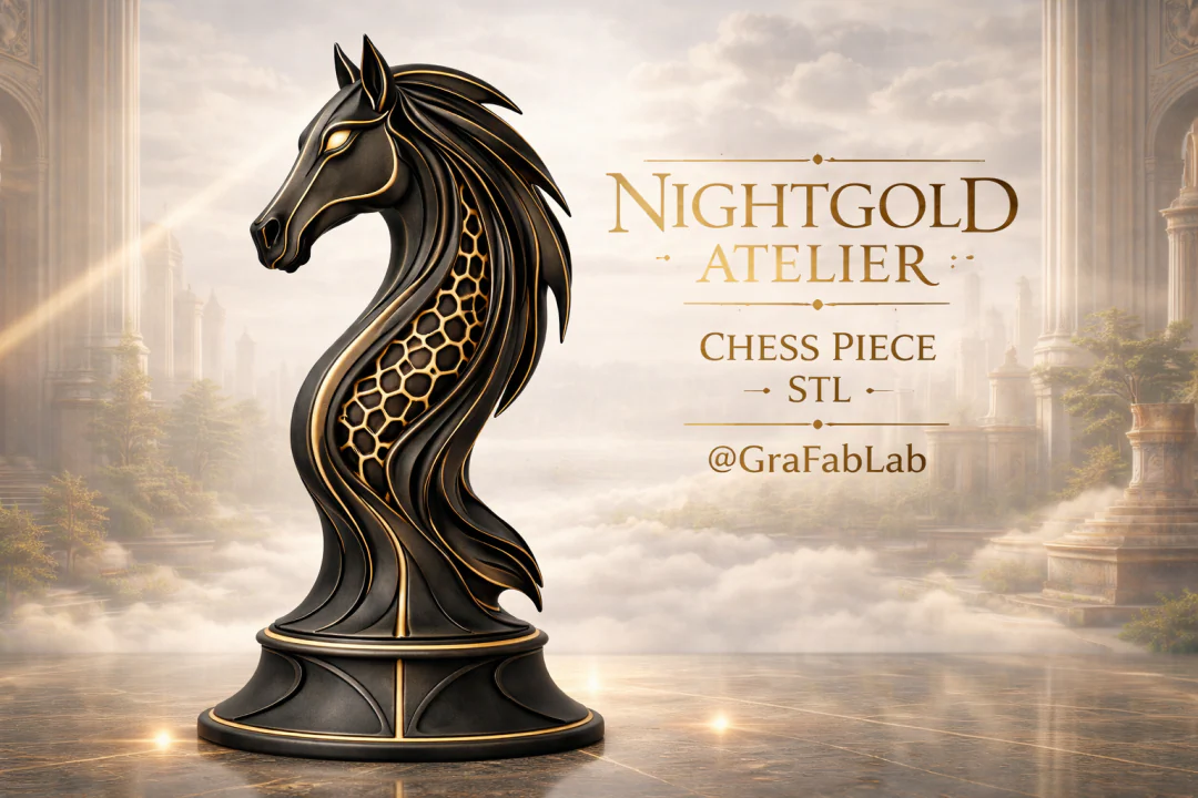 GraFabLab Chess 67 — Knight