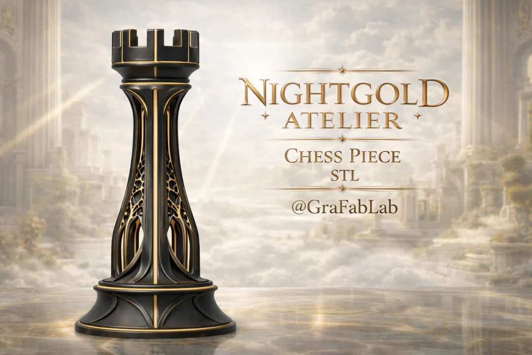 GraFabLab Chess 67 — Rook
