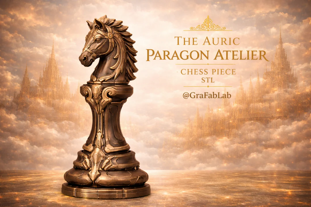 GraFabLab Chess 68 — Knight