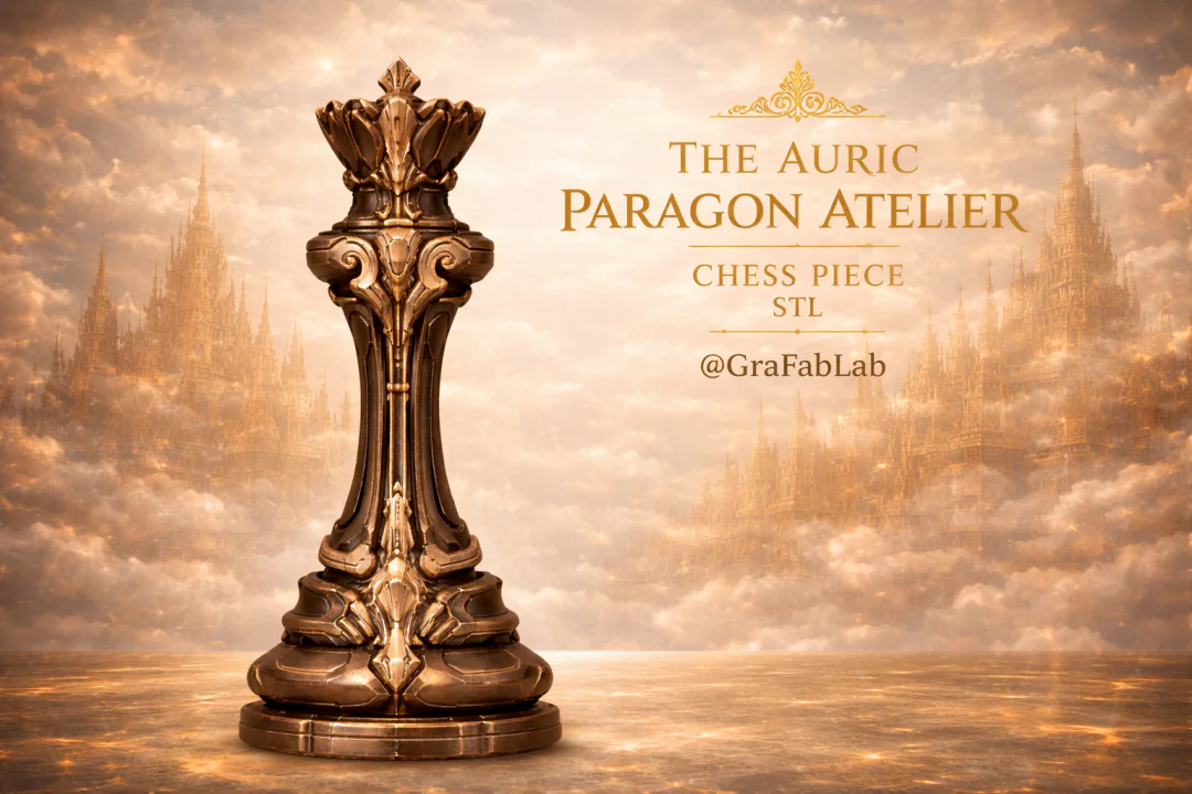 GraFabLab Chess 68 — Queen