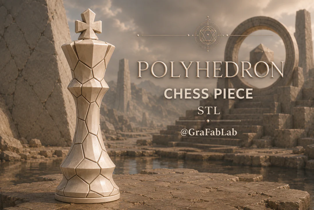 GraFabLab Chess 72 — King