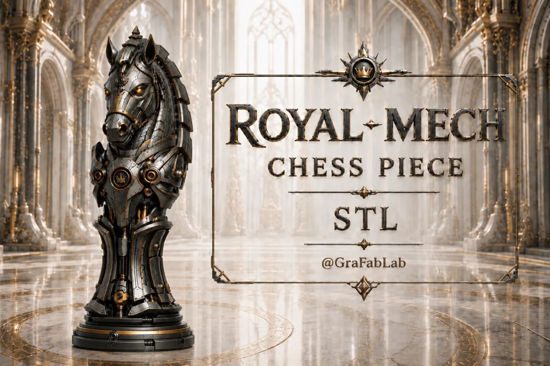 GraFabLab Chess 76 — Knight