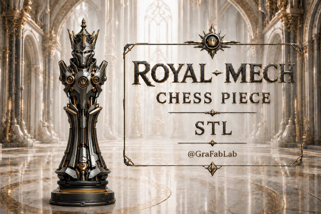 GraFabLab Chess 76 — Queen